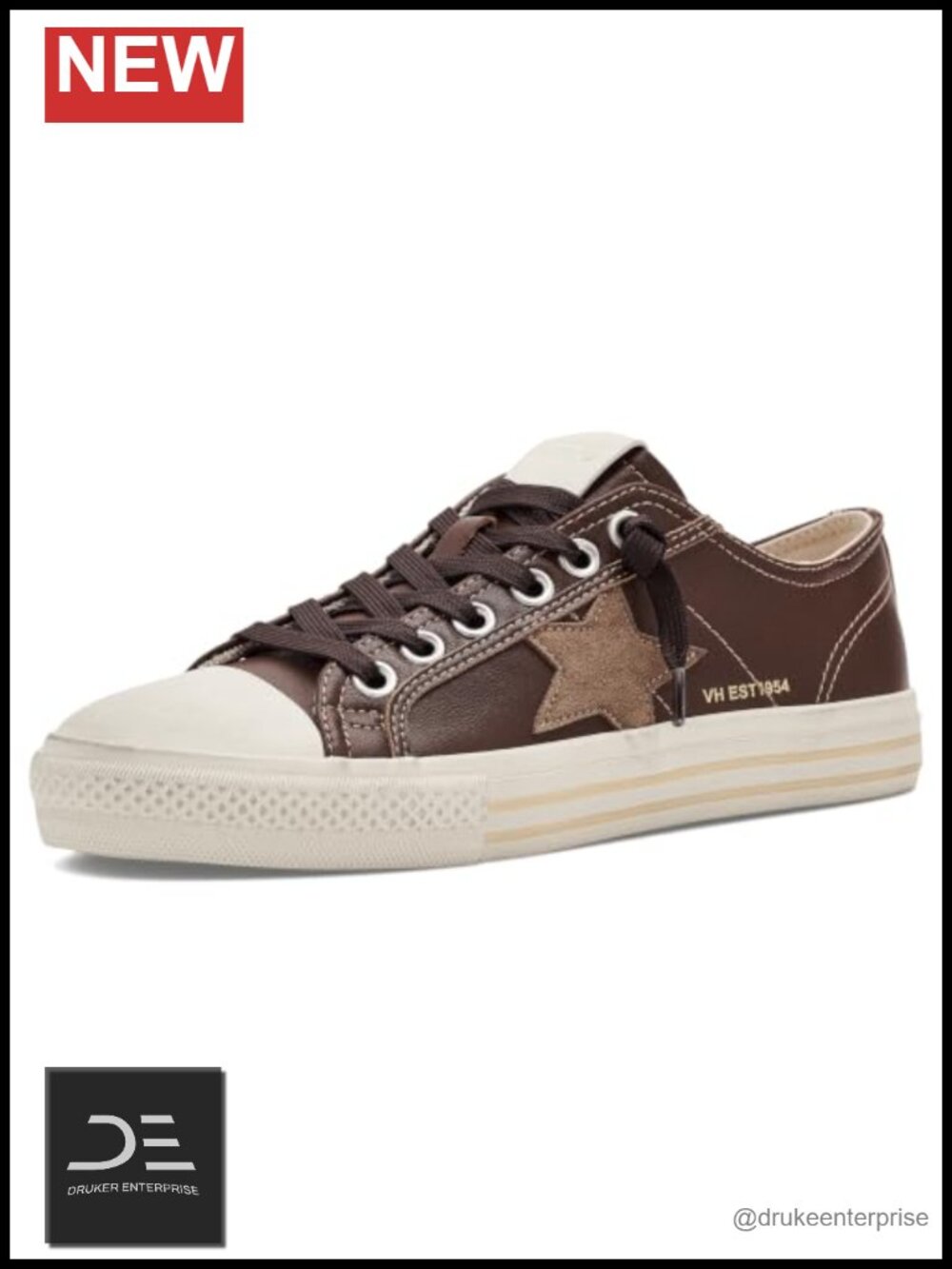 Vintage Havana Slip On Sneakers Casual Leather Suede Low Top